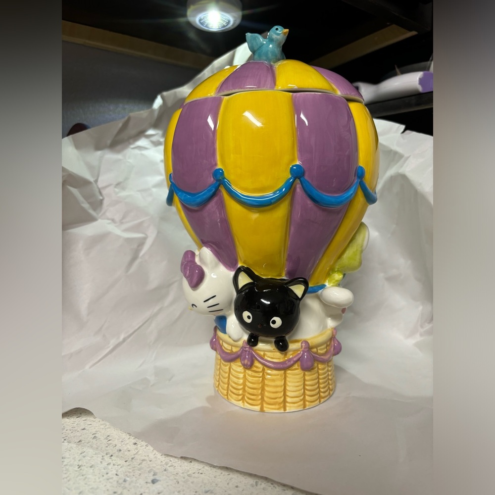 Hello Kitty and Friends Sanrio large cookie ceramic jar